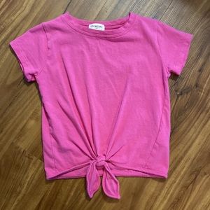 J. Crew Tie-Front Tee